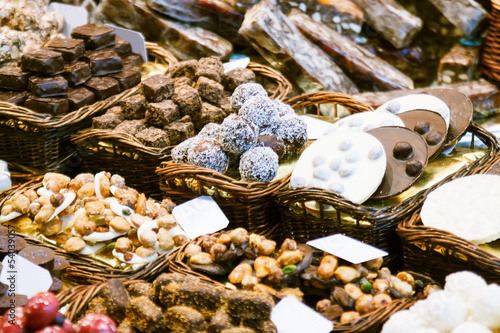 Photography Catalan chokalate on vendor