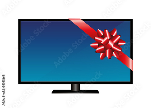 Geschenk: Flachbildfernseher