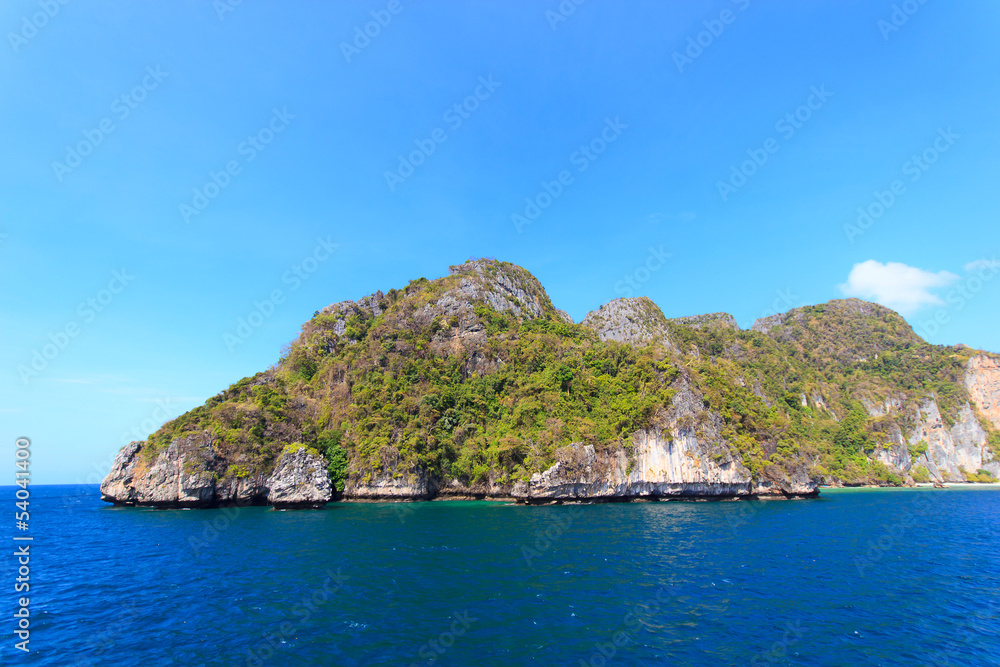Beautiful bay of Phi Phi island Thailand Beautiful bay of Phi Phi island Thailand