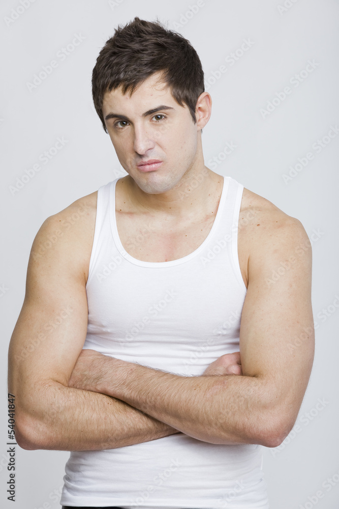 healthy handsome fit man with attractive muscles healthy handsome fit man with attractive muscles