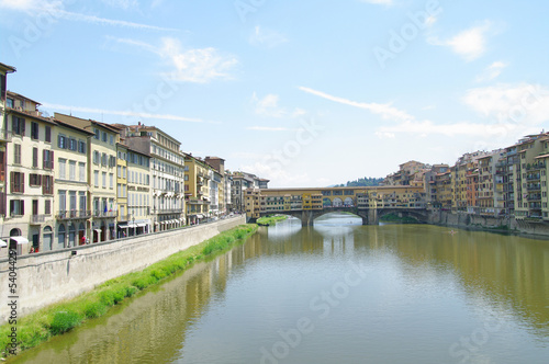 Famous Ponte Vecchio in Florence  Italy