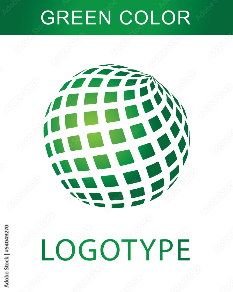 logotype green color