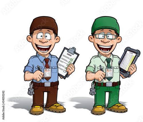 Фотография Warehouse - Prison - Courier - Zoo -- Manager - Brown & Green