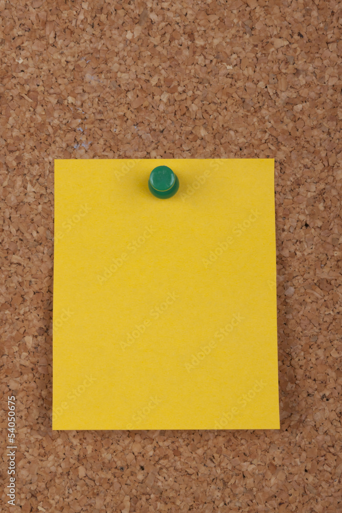 Post It Notes On Cork Board Post It Notes On Cork Board