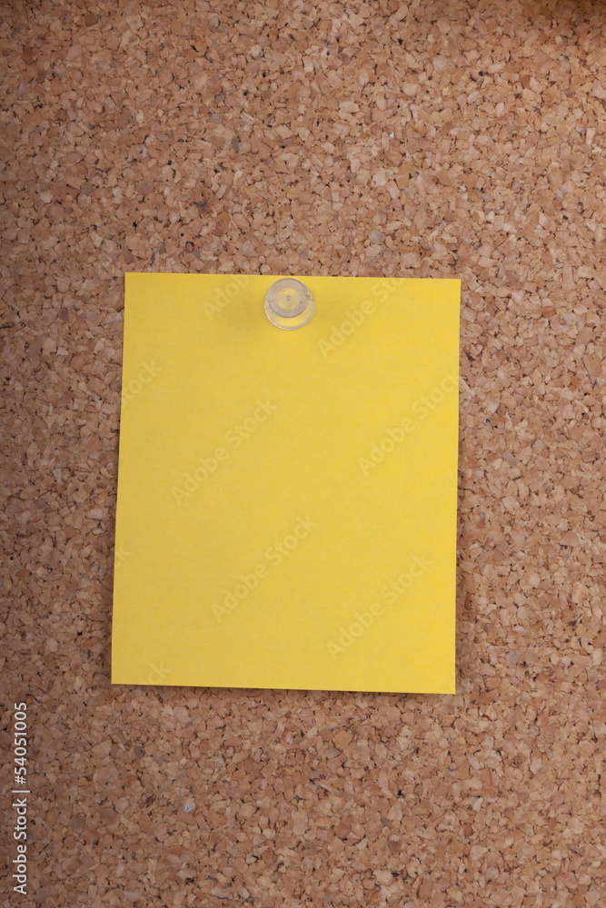 Post It Notes On Cork Board Post It Notes On Cork Board