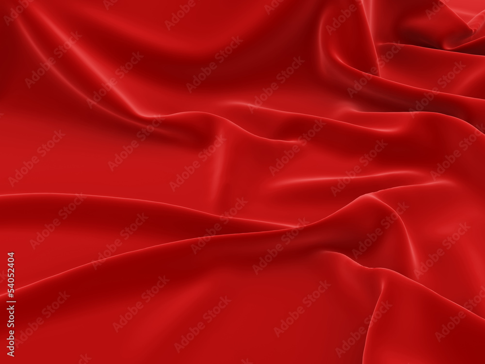 Сovered with a red cloth background Сovered with a red cloth background