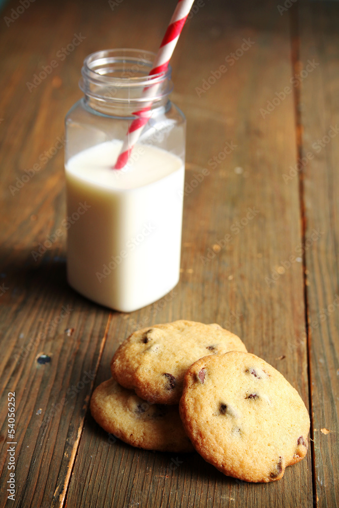 Cookies and milk