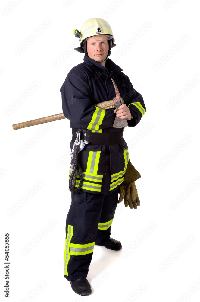 Fototapeta premium Feuerwehrmann