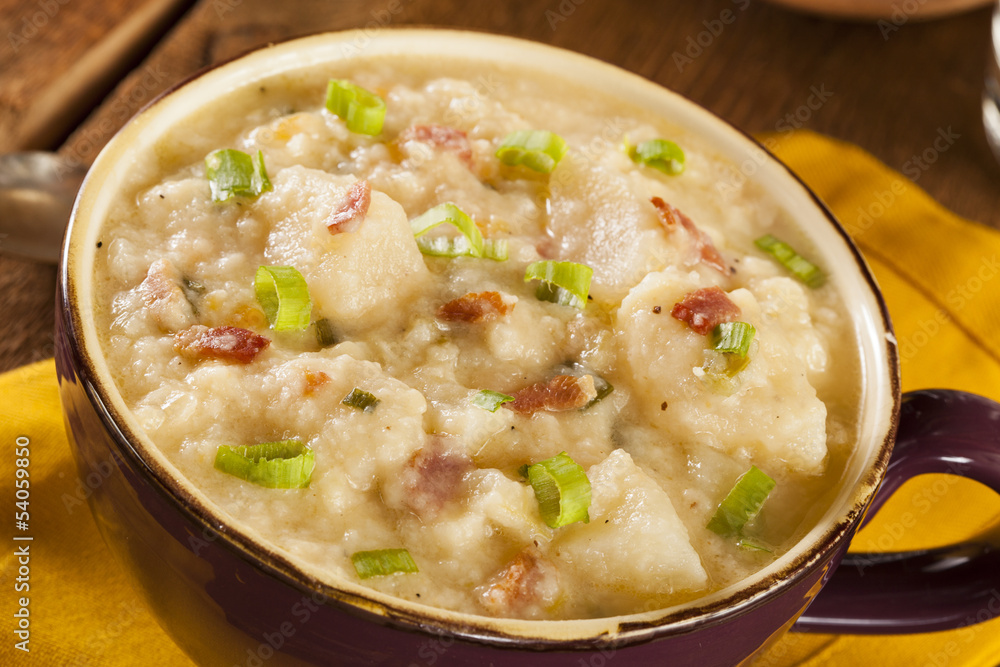 Homemade Creamy Potato Soup