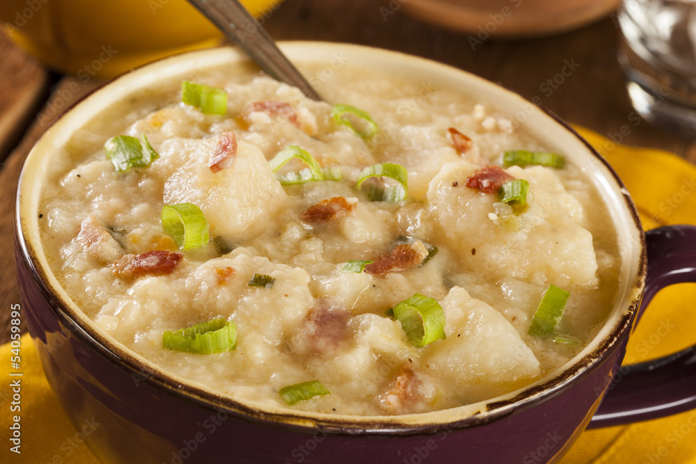 Homemade Creamy Potato Soup