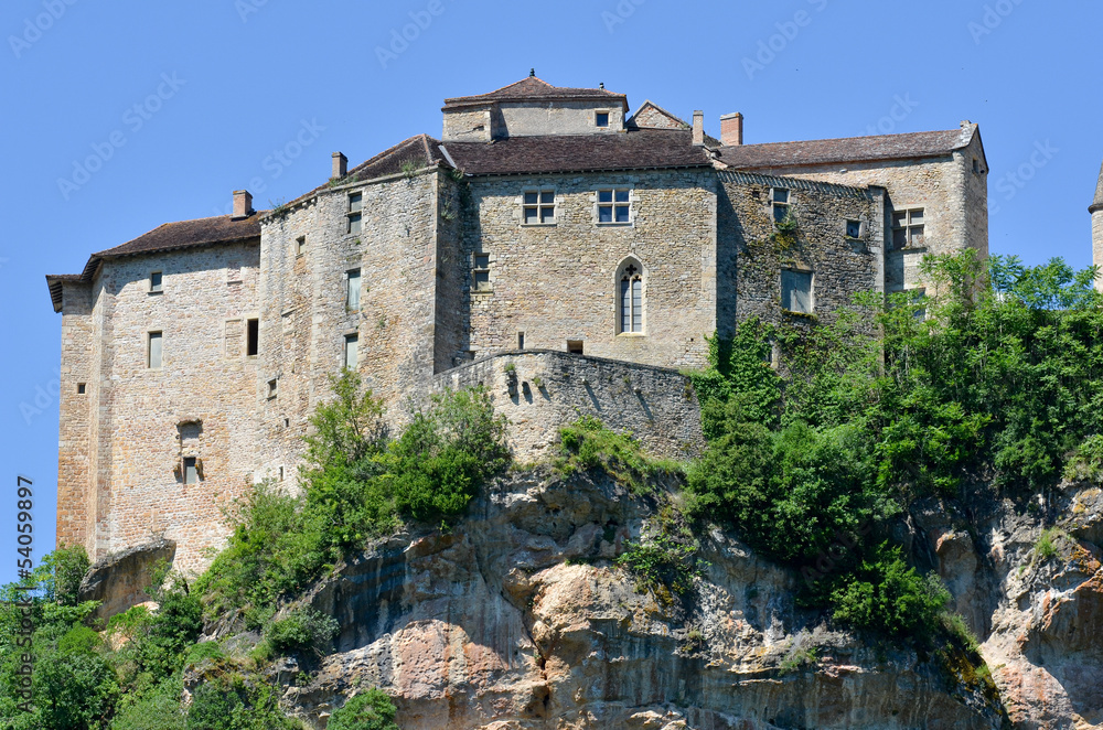 Château de Bruniquel dans le Tarn