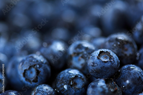 Murais de parede blueberries