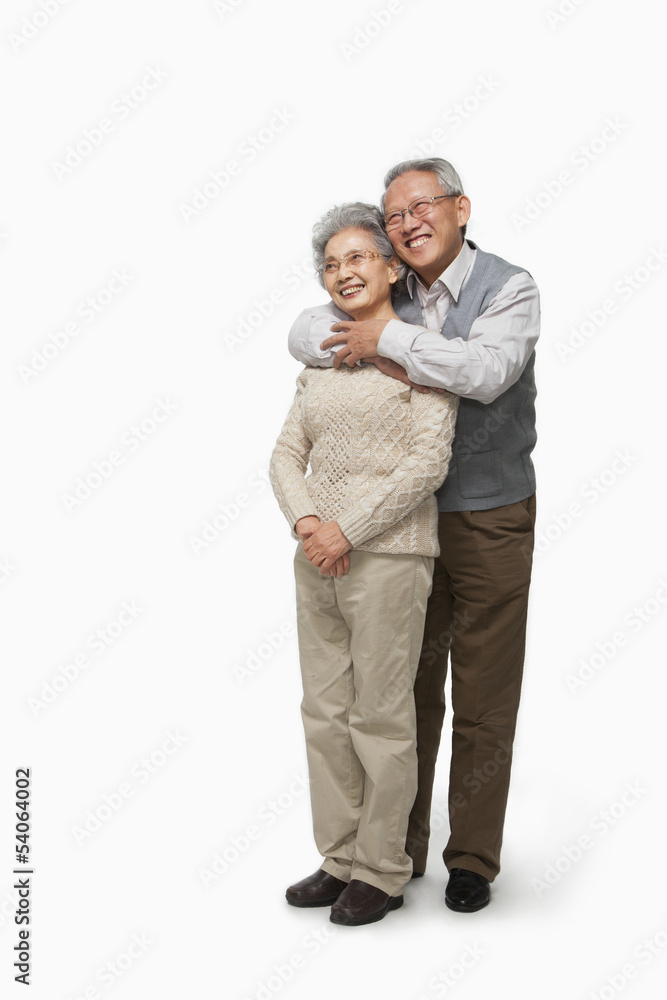 Senior couple embracing Senior couple embracing