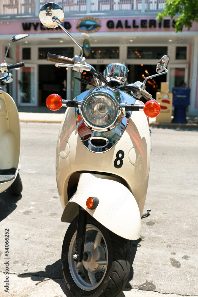 Motorbike in Key West