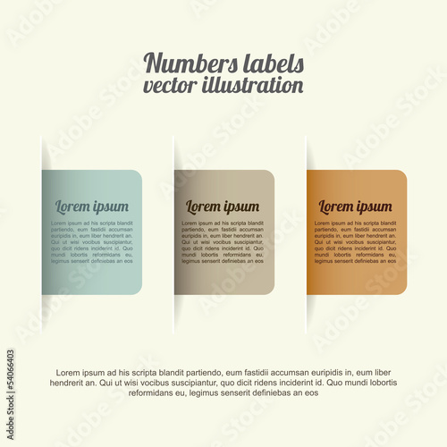 numbers labels