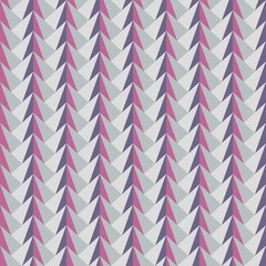 Crédence de cuisine Zigzag Motif géométrique abstrait minimaliste  © selenamay