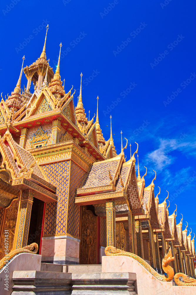 Fototapeta premium Sanctuary Church at the temple in Thailand