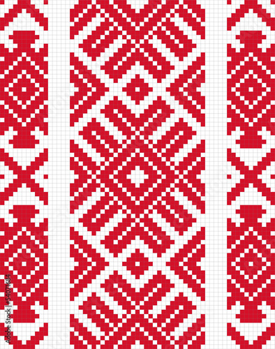 Ethnic slavic seamless pattern#9