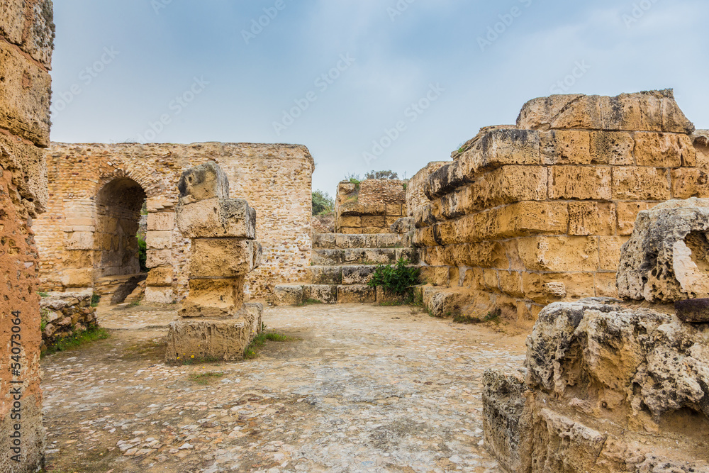 ancient ruins of Carthage, Tunisia