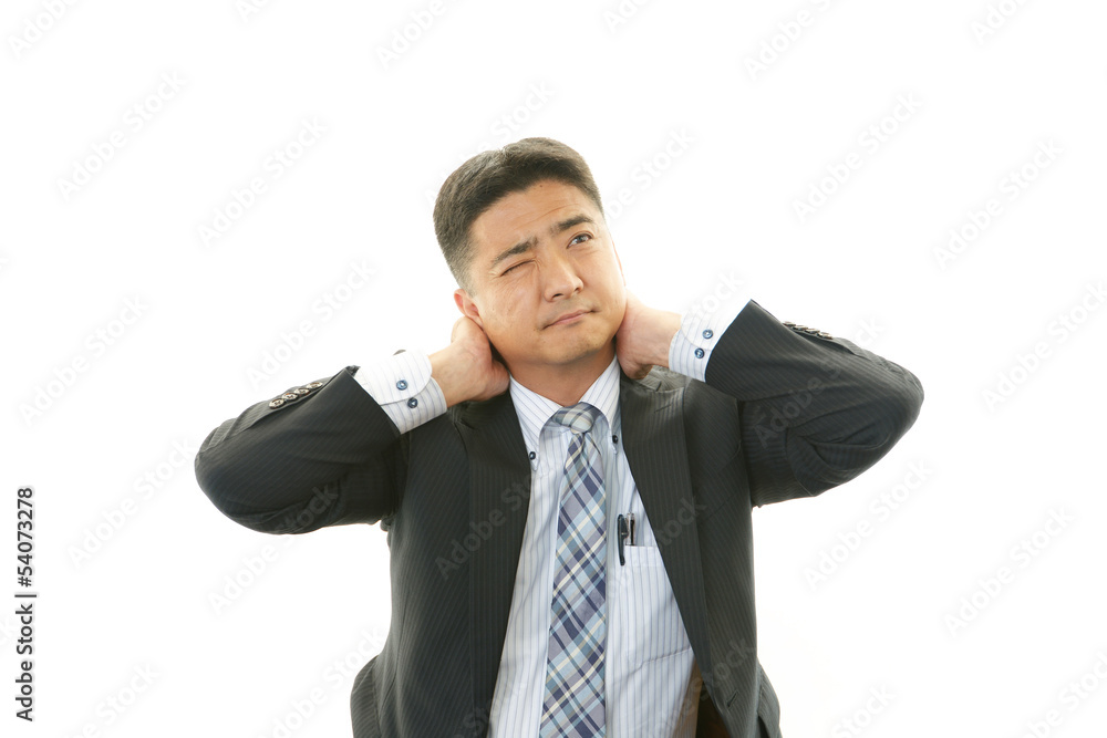 疲れたビジネスマン