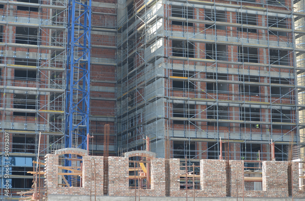 Building under construction Building under construction