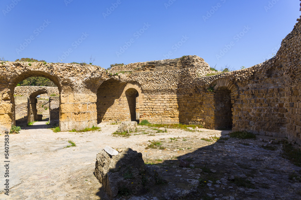 Old Carthage ruins
