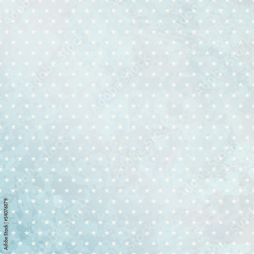 Retro Background Stars Blue