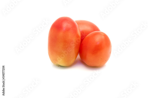fresh tomatoes isolated