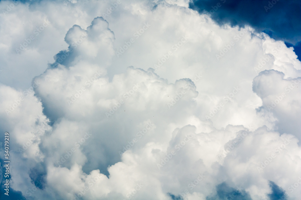 Obraz premium blue sky with clouds