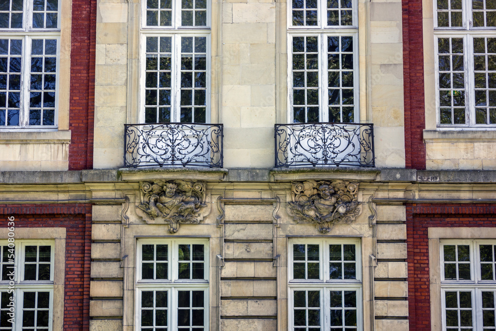 Fototapeta premium Fassade von Schloss Münster
