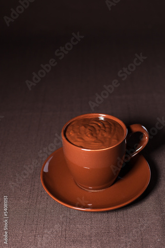 chocolate in a mug