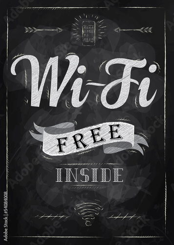 Wi-fi free inside the poste
