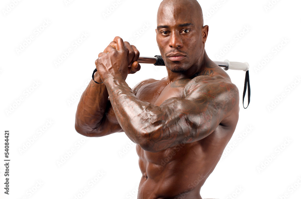 Strong bodybuilder man with perfect abs, shoulders,biceps, chest Strong bodybuilder man with perfect abs, shoulders,biceps, chest