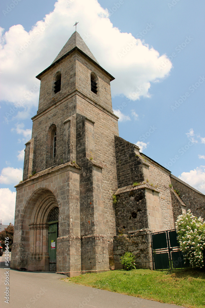 Eglise de Saint-Merd-les-Oussines (Corrèze)