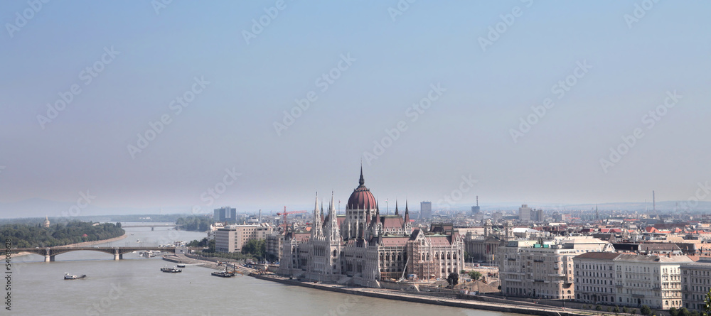 postcard of Budapest