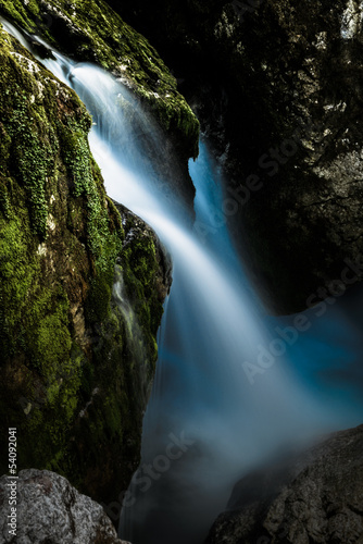 Waterfall in forest