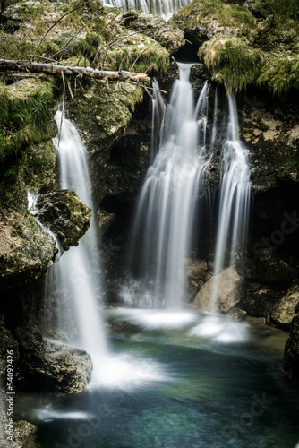 Waterfall in forest