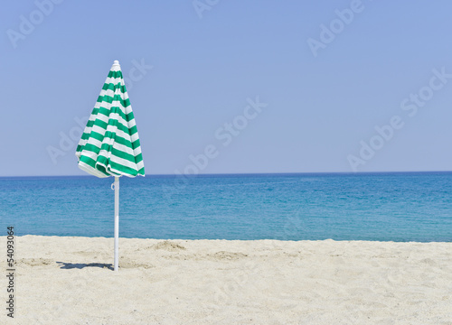ombrellone solitario