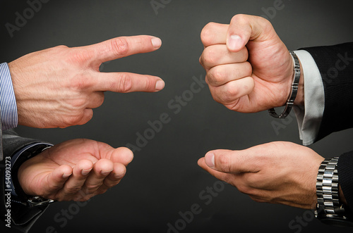 Rock, Paper, Scissors photo