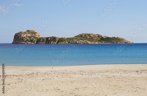 Porto Tramatzu beach in Teulada  Sardinia  Italy