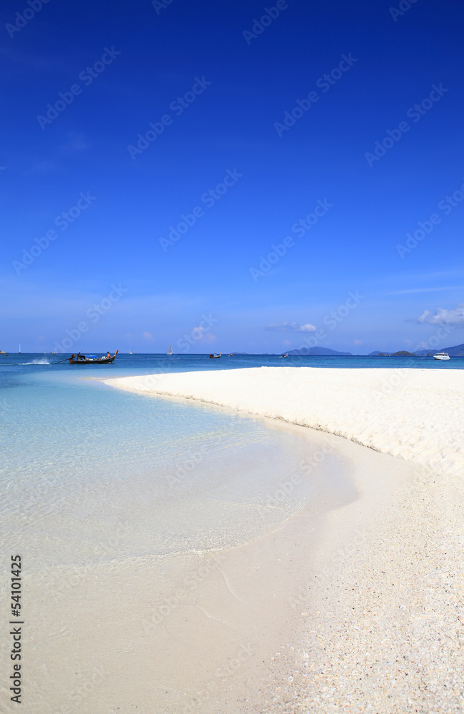 Beautiful tropical landscape. Lipe island, Thailand