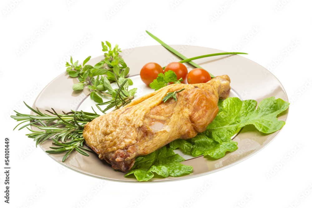Smoked chicken leg Smoked chicken leg