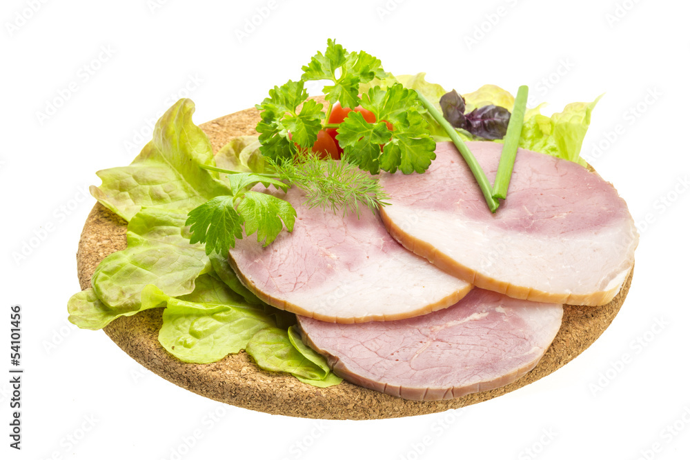 Bacon with vegetables Bacon with vegetables