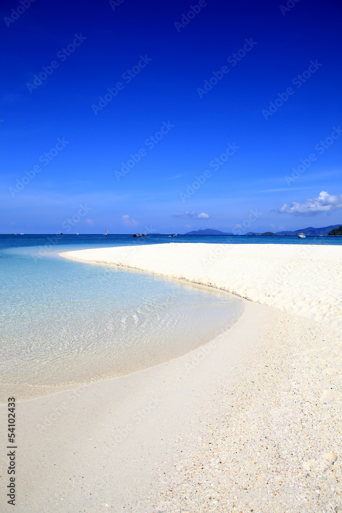 Fototapeta premium Beautiful tropical landscape. Lipe island, Thailand