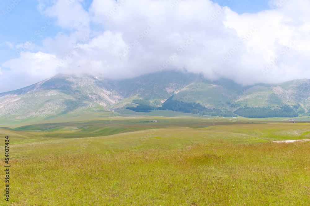 Plateau of Fonte Vetica, Gran Sasso, Abruzzo, Italy Plateau of Fonte Vetica, Gran Sasso, Abruzzo, Italy