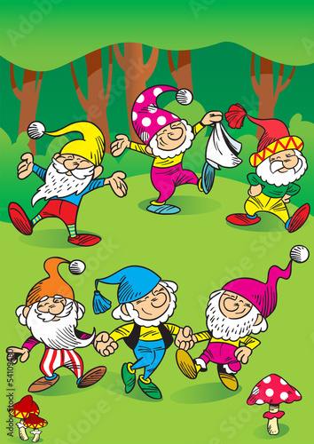 dancing gnomes