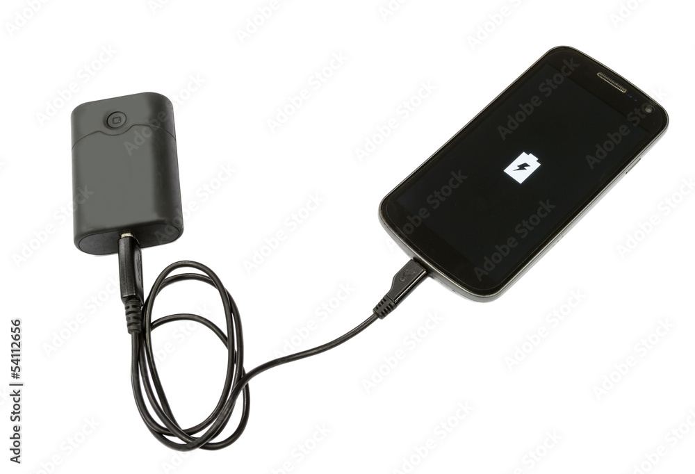 Mobile phone and battery bank Mobile phone and battery bank