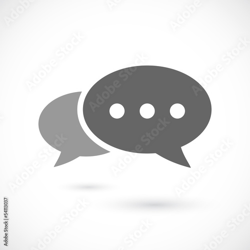 Bubble speech icon