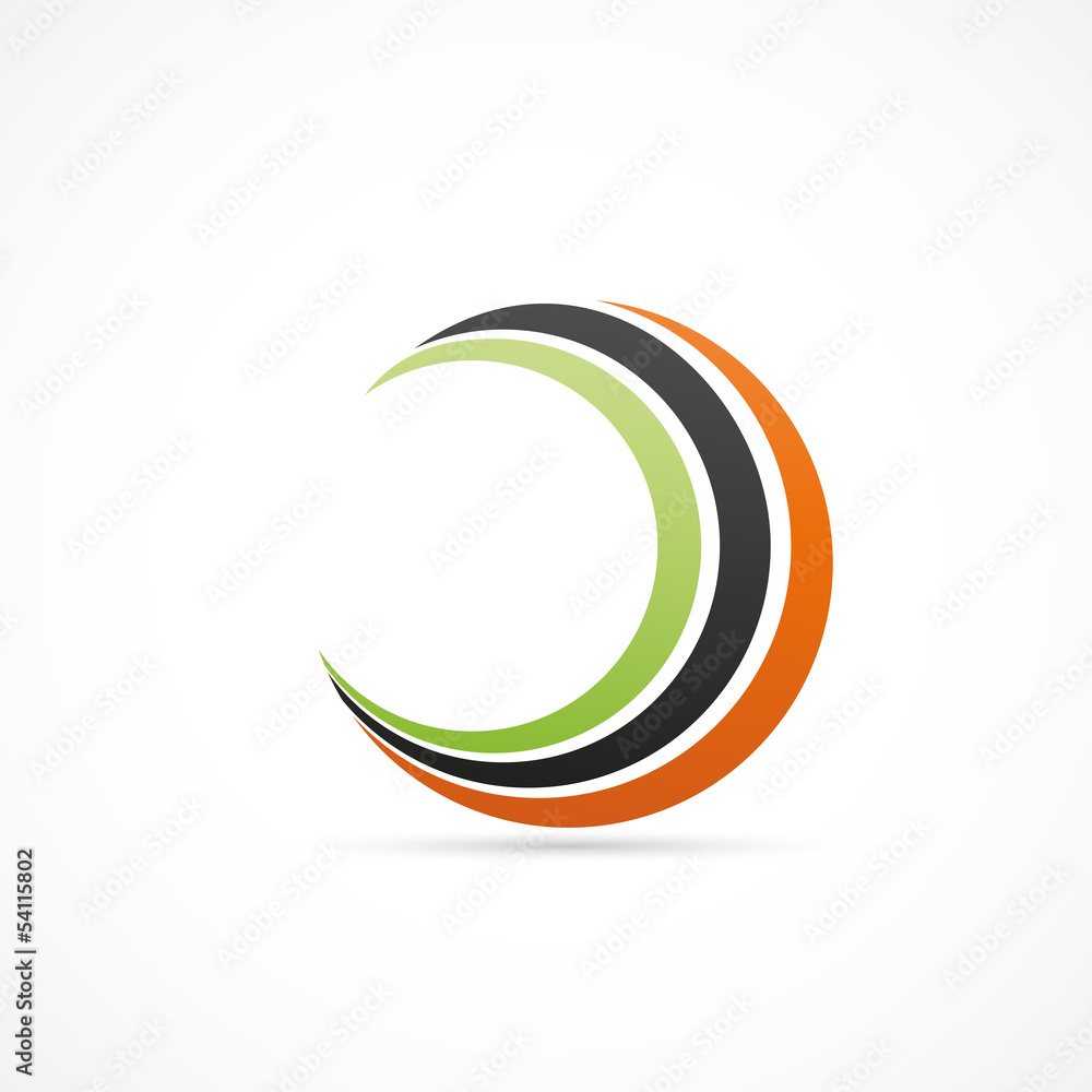 Naklejka premium logo design