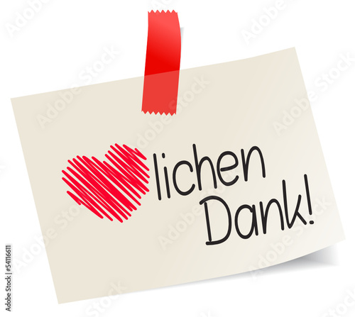 Herlichen Dank!